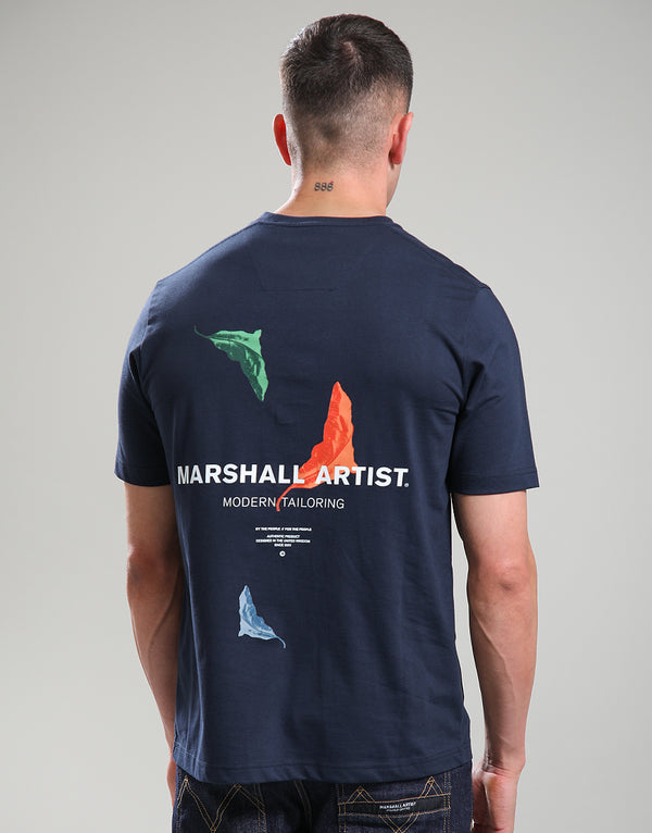 Marshall Artist Aspen T-Shirt Navy