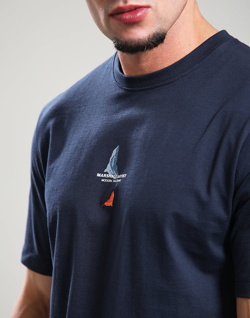 Marshall Artist Aspen T-Shirt Navy