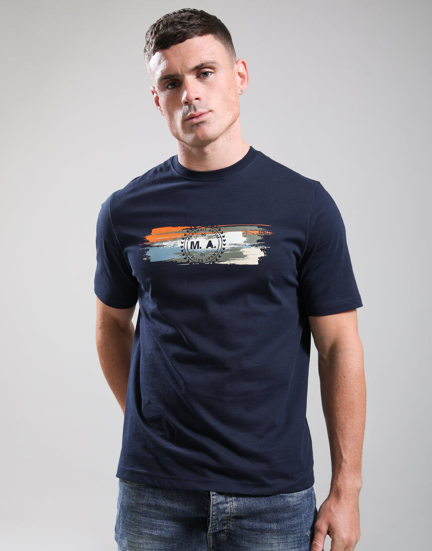 Marshall Artist Equinox T-Shirt Navy