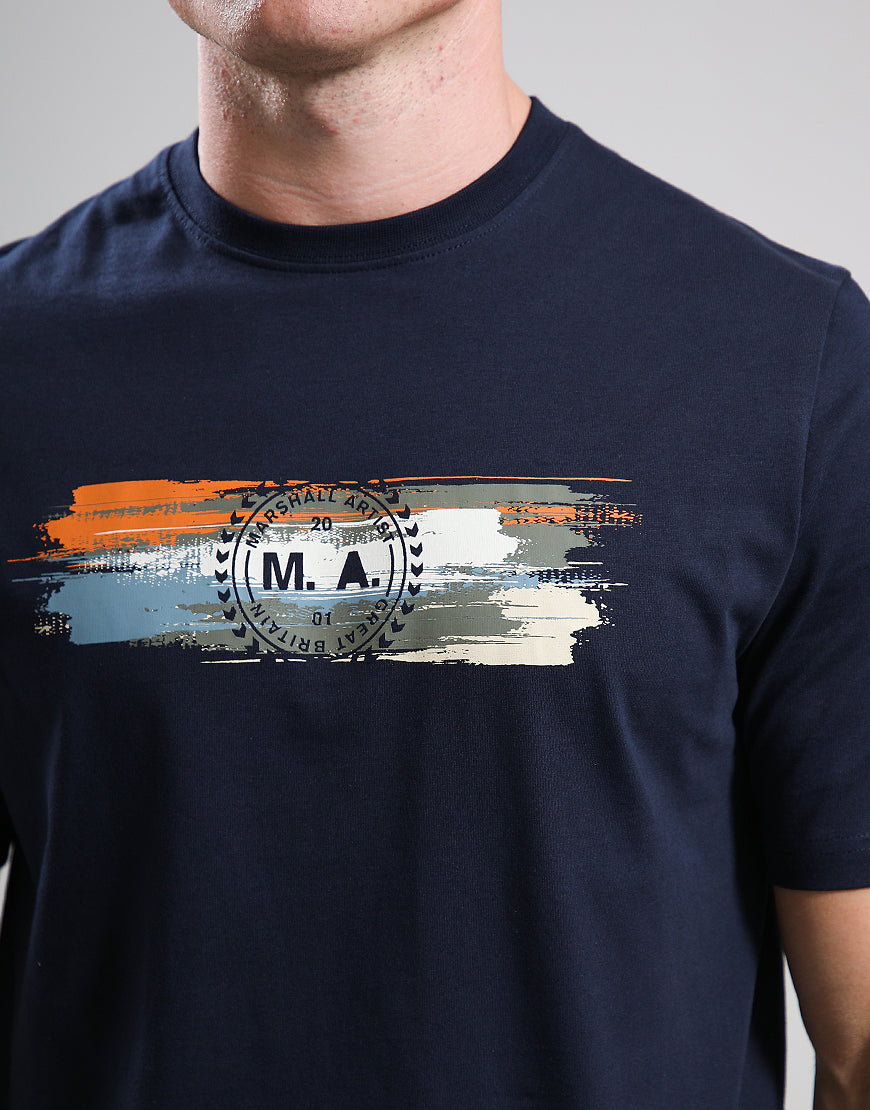 Marshall Artist Equinox T-Shirt Navy
