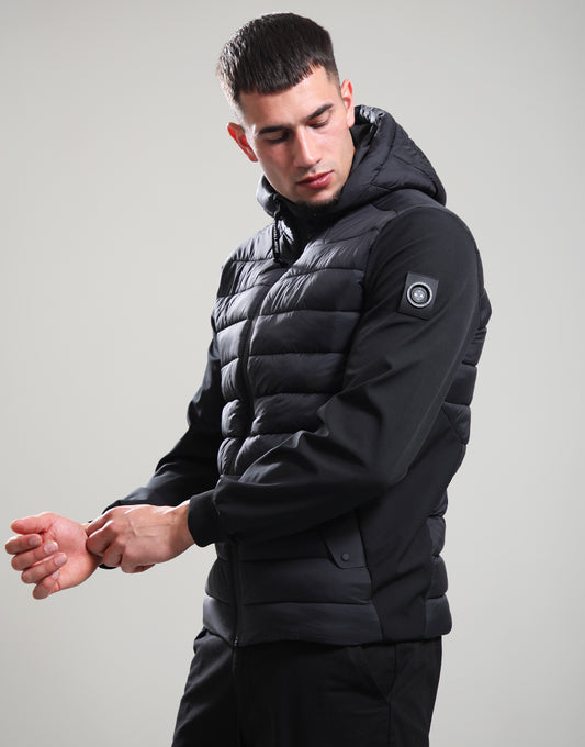 Marshall Artist Forseti Bubble Puffer Jacket Black