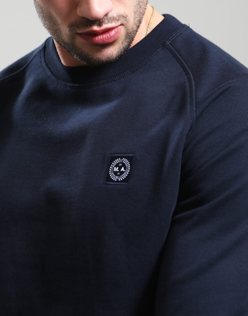 Marshall Artist Foundation Crewneck Sweat Navy