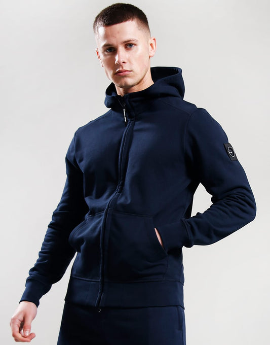 Marshall Artist Siren Full Zip Hoodie Navy