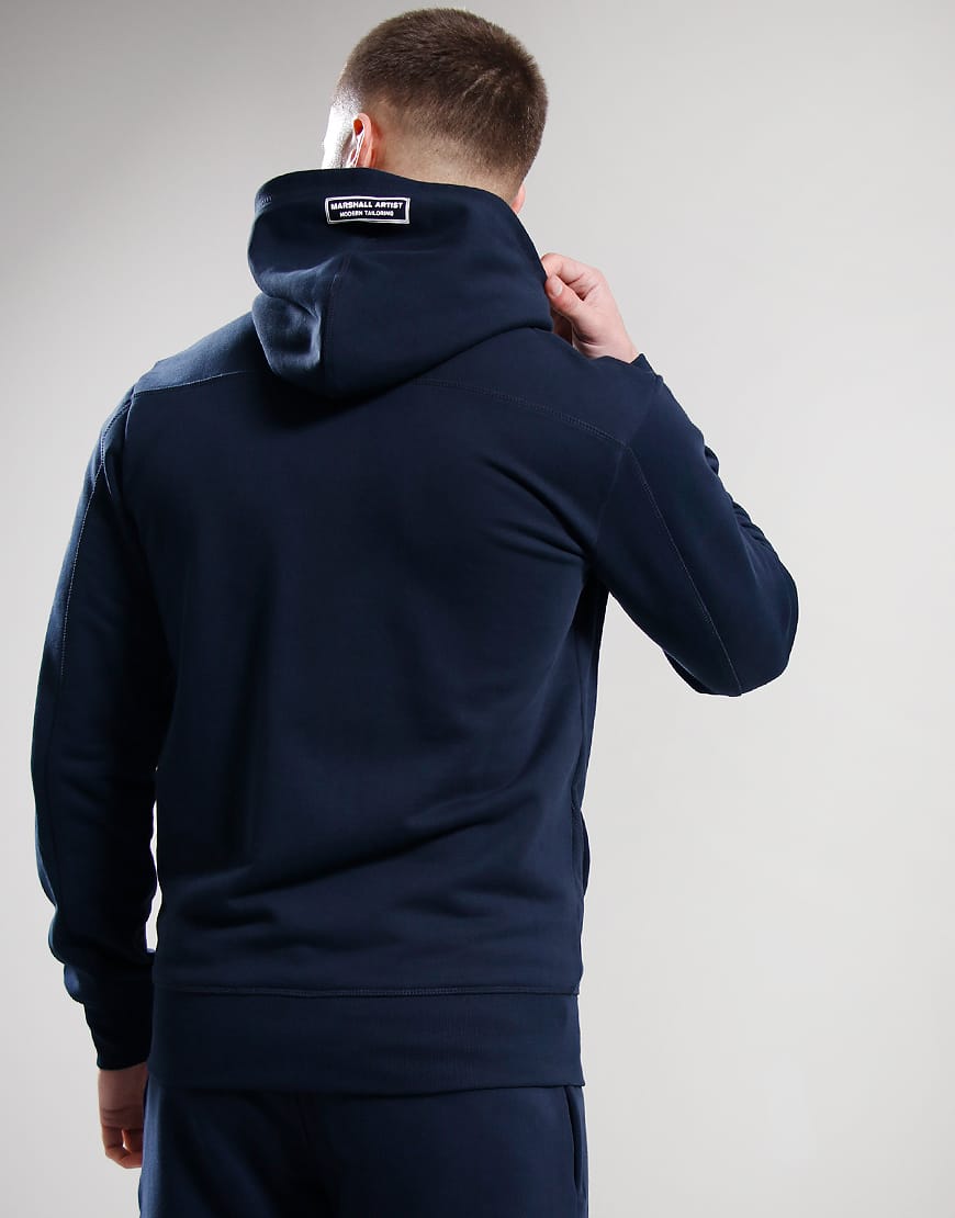 Marshall Artist Siren Full Zip Hoodie Navy