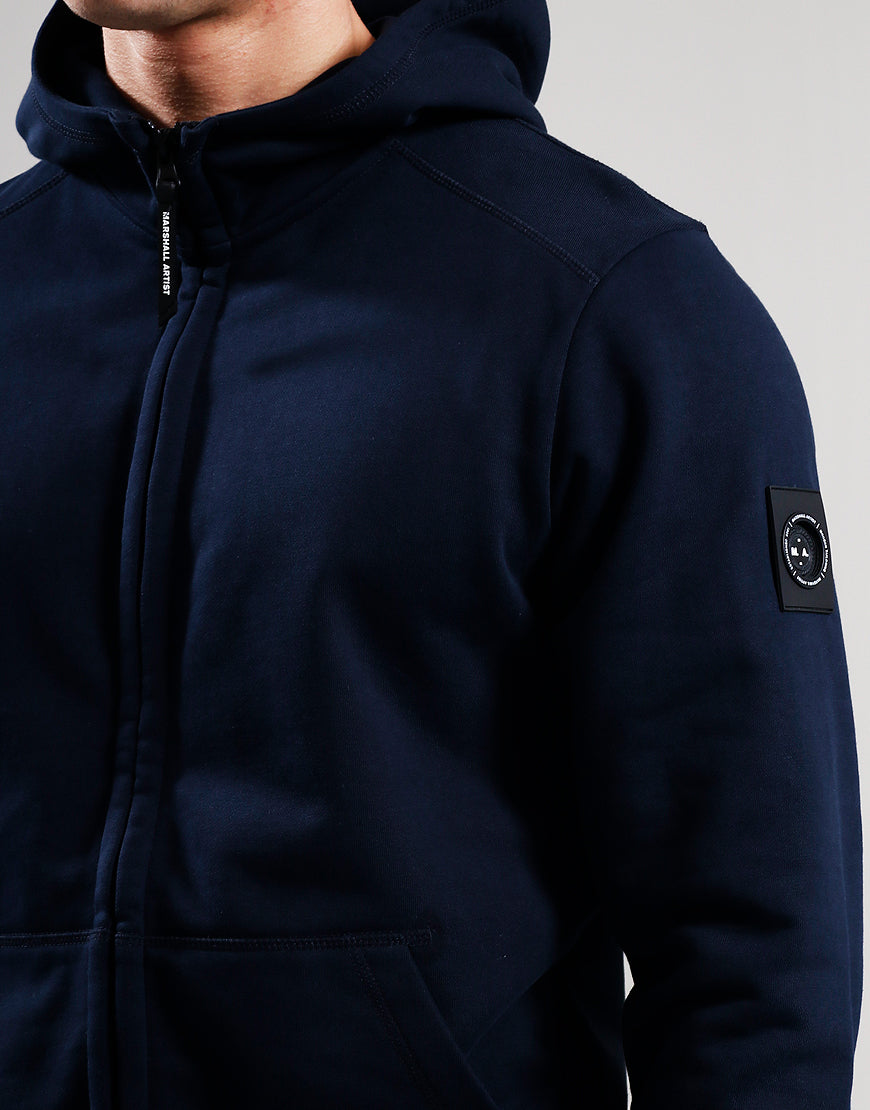 Marshall Artist Siren Full Zip Hoodie Navy