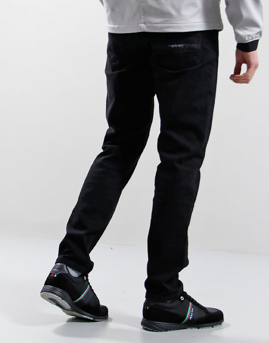 Marshall Artist Slim Tapered Denim Jeans Black Overdyed