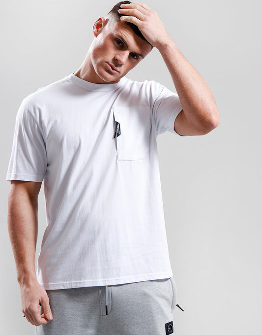 Marshall Artist Minvera Pocket Tee White