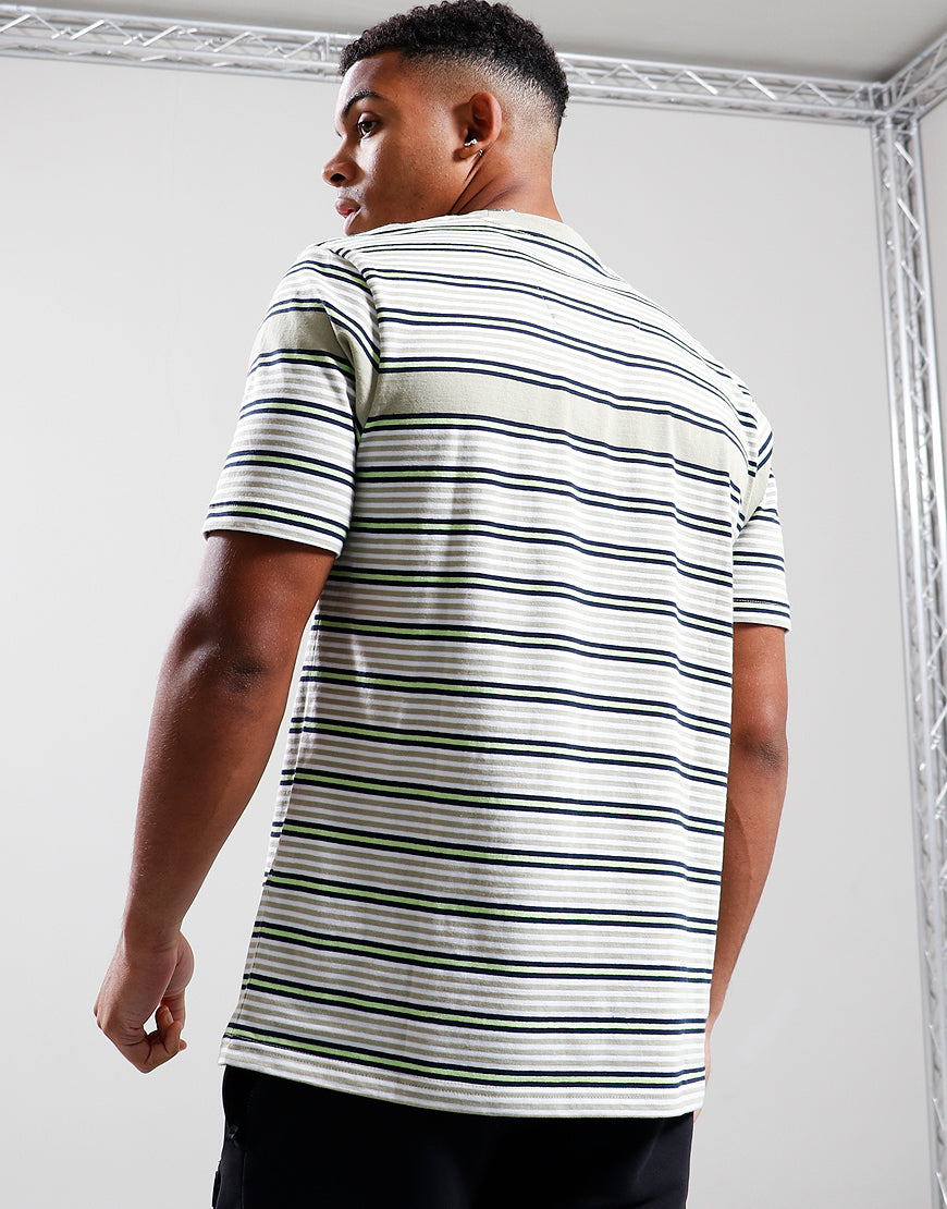 Marshall Artist Montesano Stripe T-Shirt Sandstone