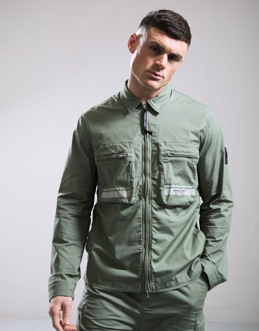 Marshall Artist Seafield Overshirt Sage