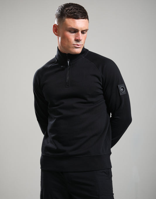Marshall Artist Siren 1/4 Zip Sweat Black