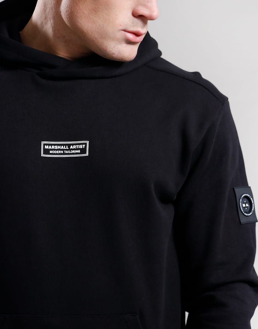 Marshall Artist Siren Oth Box Logo Hoodie Black