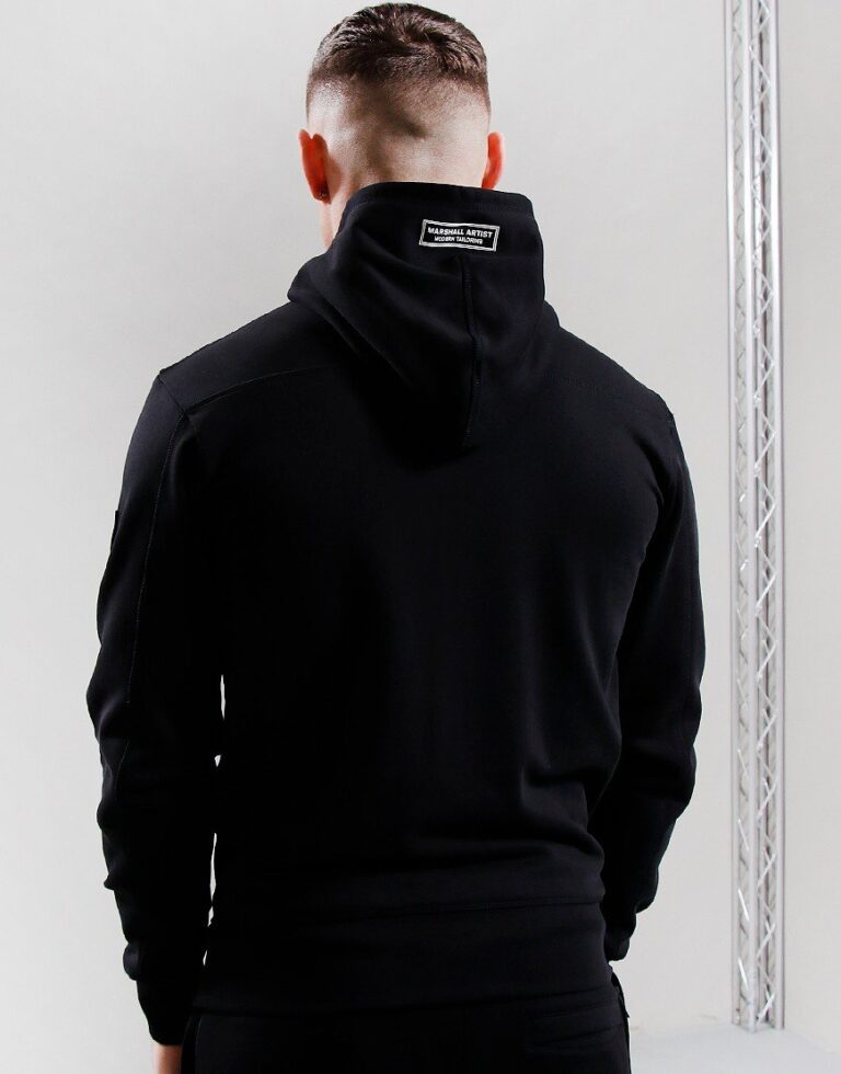 Marshall Artist Siren Full Zip Hoodie Black