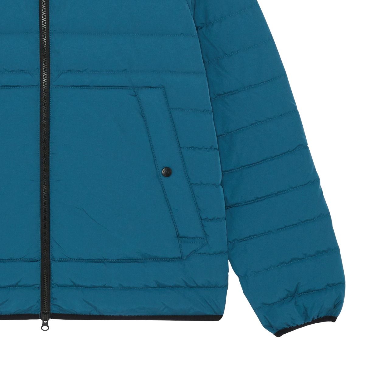 Ma.Strum Hooded Down Jacket Storm Blue