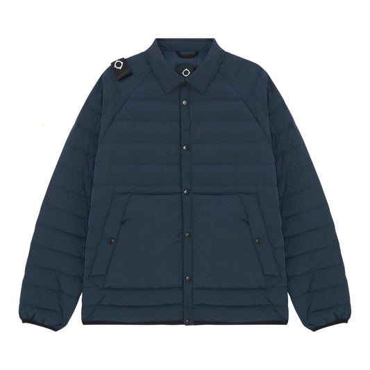 Ma.Strum Down Overshirt Ink Navy