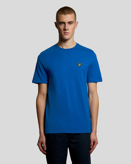 Lyle & Scott Crew Plain T-Shirt Lucid Blue
