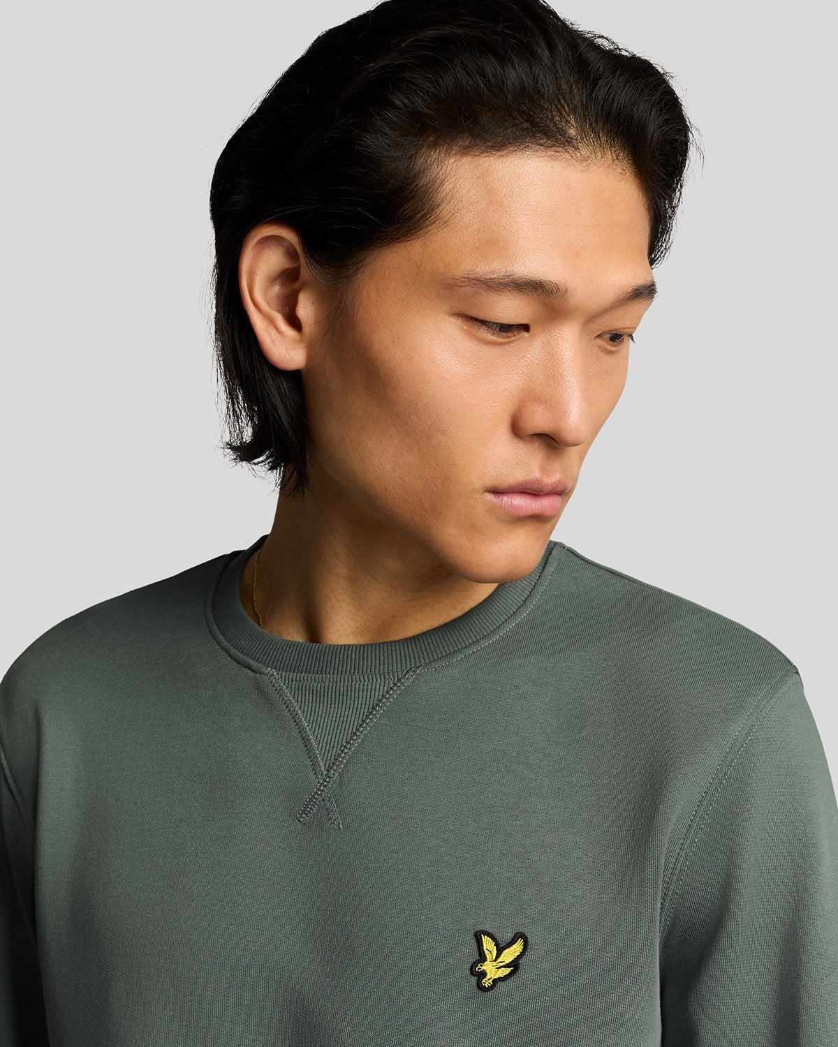 Lyle & Scott Crew Neck Sweatshirt Green Mercurial