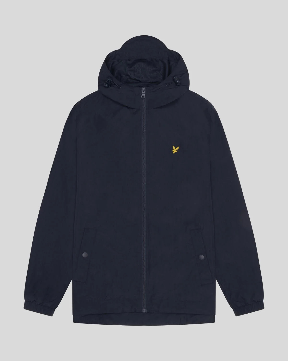 Lyle & Scott Zip Through Hooded Jacket Dark Navy