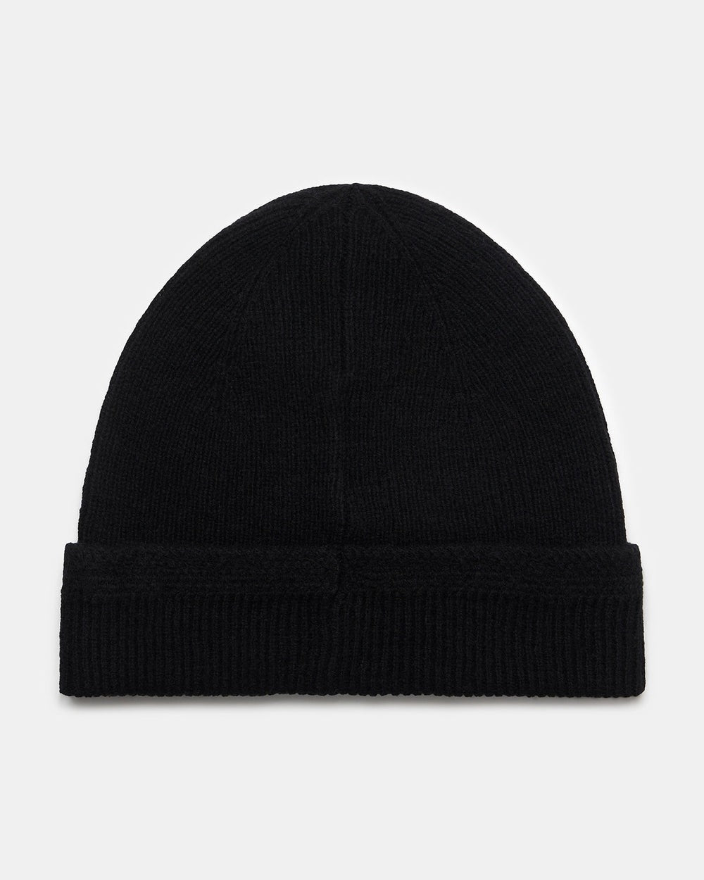 Lyle Scott Racked Rib Beanie True Black Inocencia