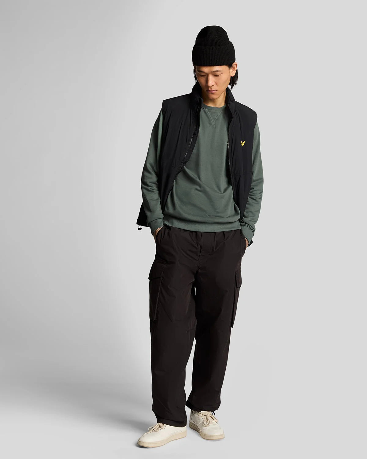 Lyle & Scott Crew Neck Sweatshirt Green Mercurial