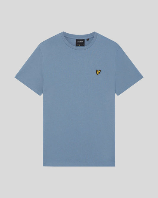 Lyle & Scott Plain Crew T-Shirt Power Blue