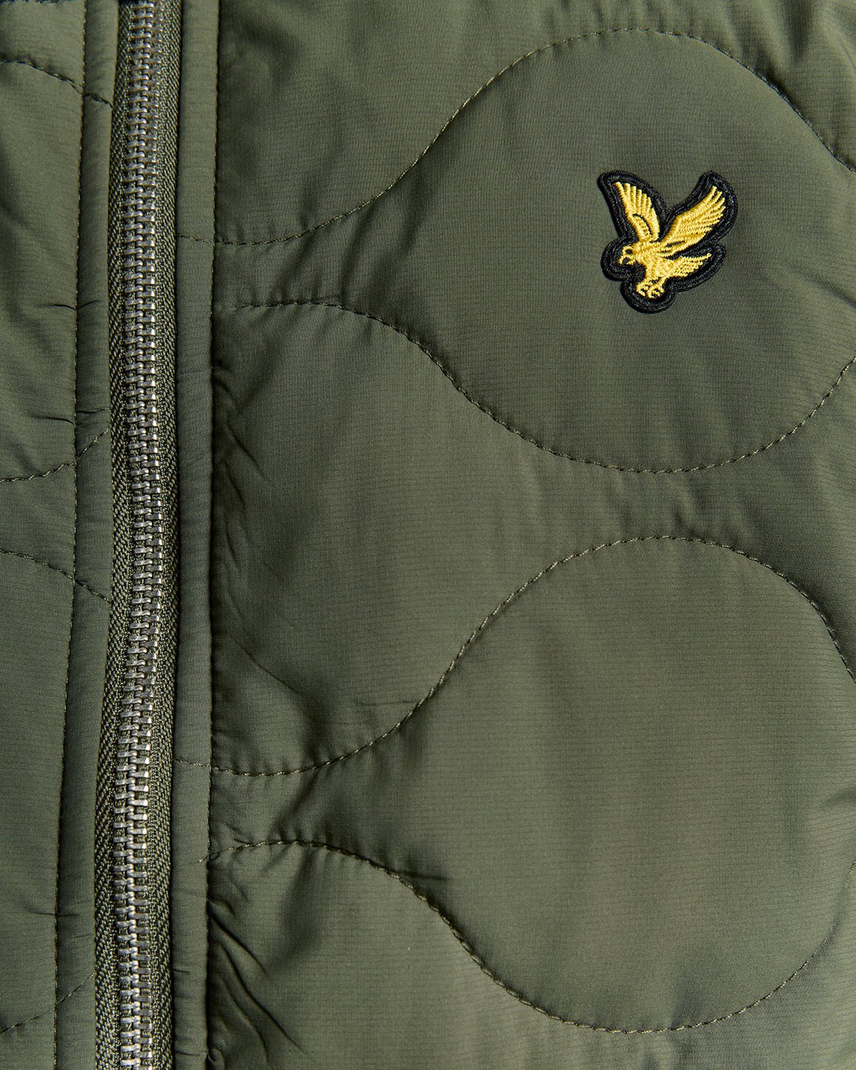Lyle & Scott Quilted Ripstop Jacket Deep Depths