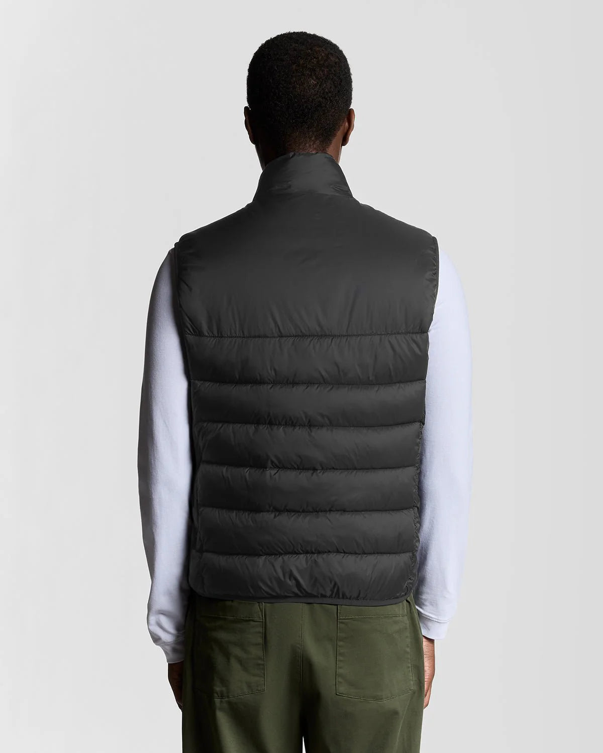 Lyle & Scott Wadded Gilet Jet Black