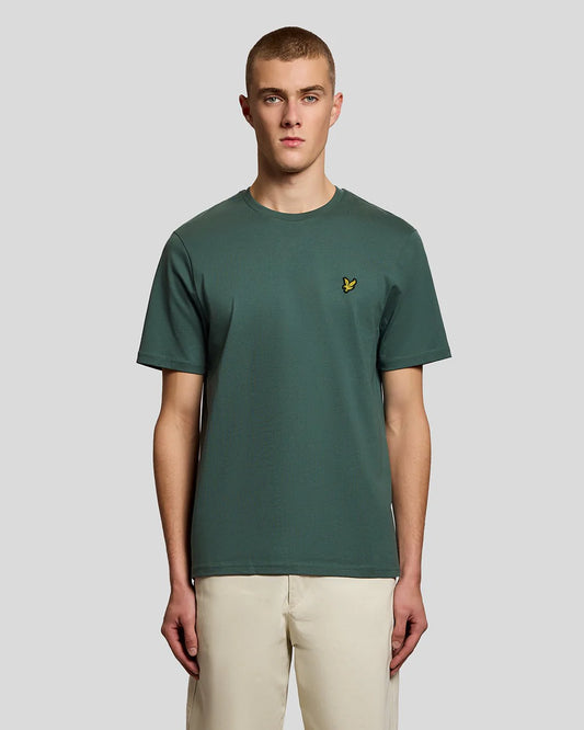 Lyle & Scott Crew Plain T-Shirt Everglade