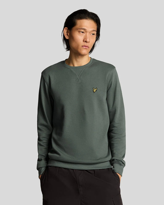Lyle & Scott Crew Neck Sweatshirt Green Mercurial
