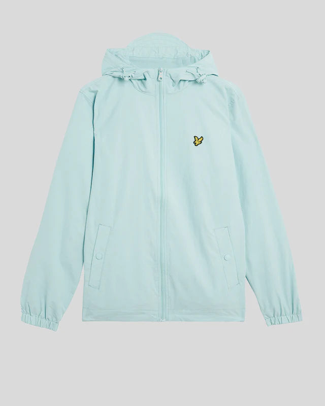 Lyle & Scott Zip Through Hooded Jacket Future Blue