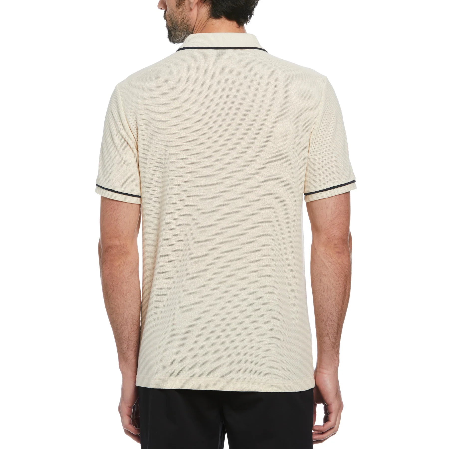 Original Penguin Organic Cotton Bentley Mesh Polo Birch