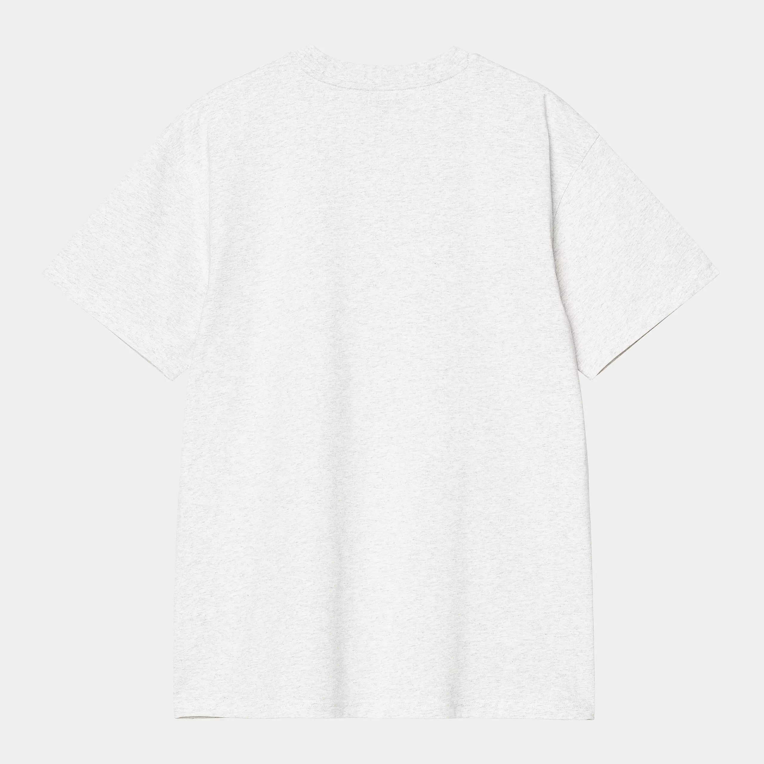 Carhartt WIP S/S American Script T-Shirt Ash Heather Grey