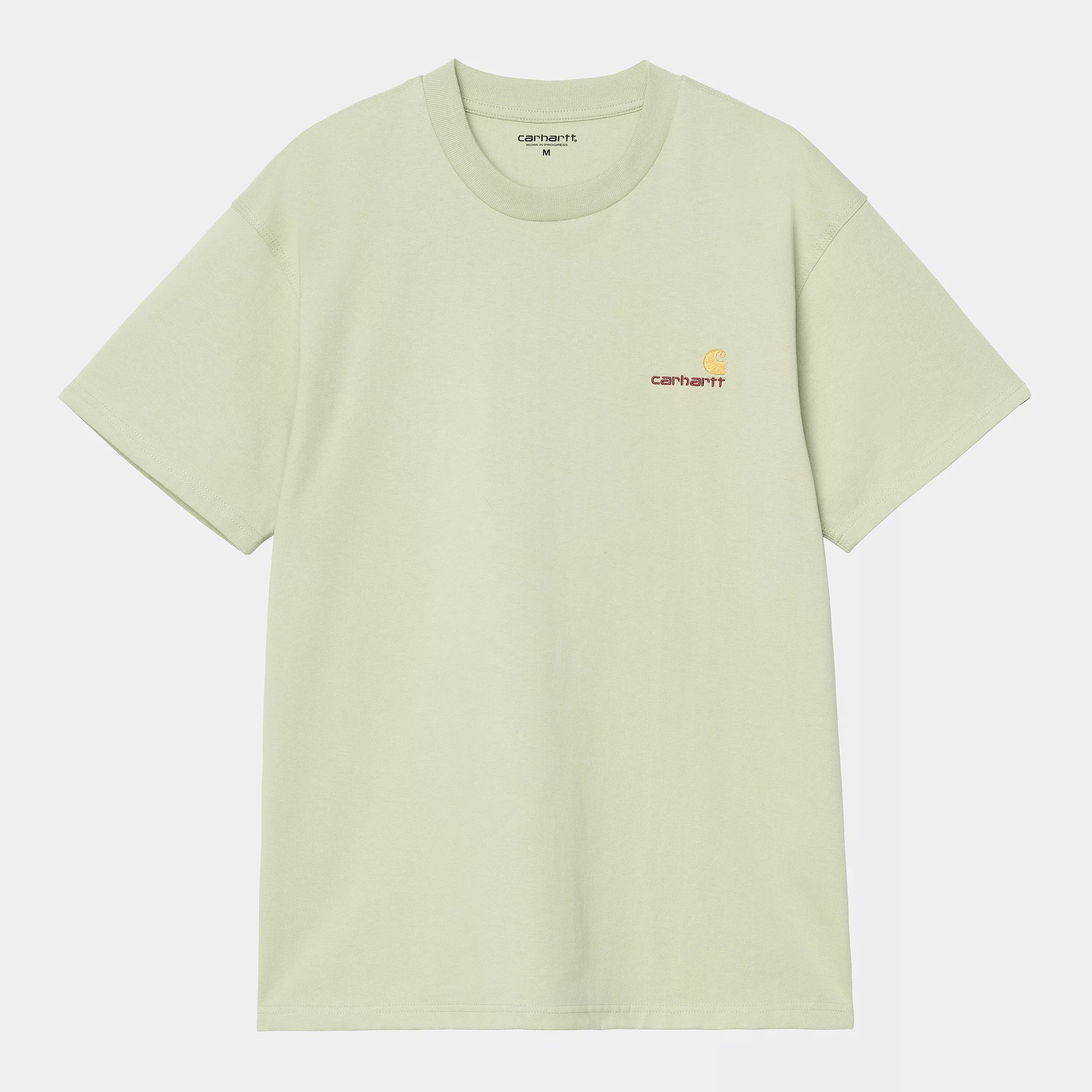 Carhartt WIP S/S American Script T-Shirt Pale Olive