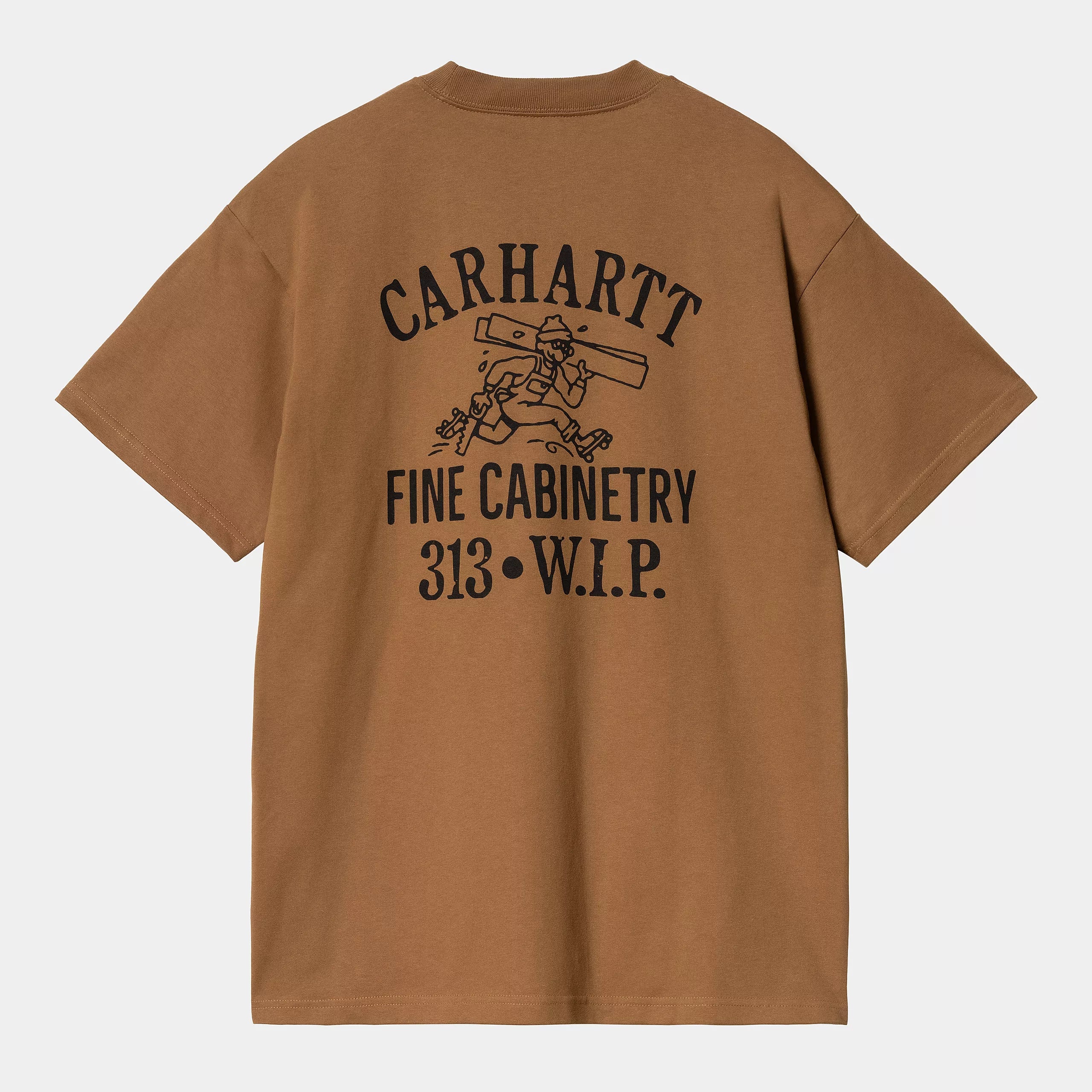Carhartt WIP S/S Cabinetry T-Shirt Hamilton Brown/Black