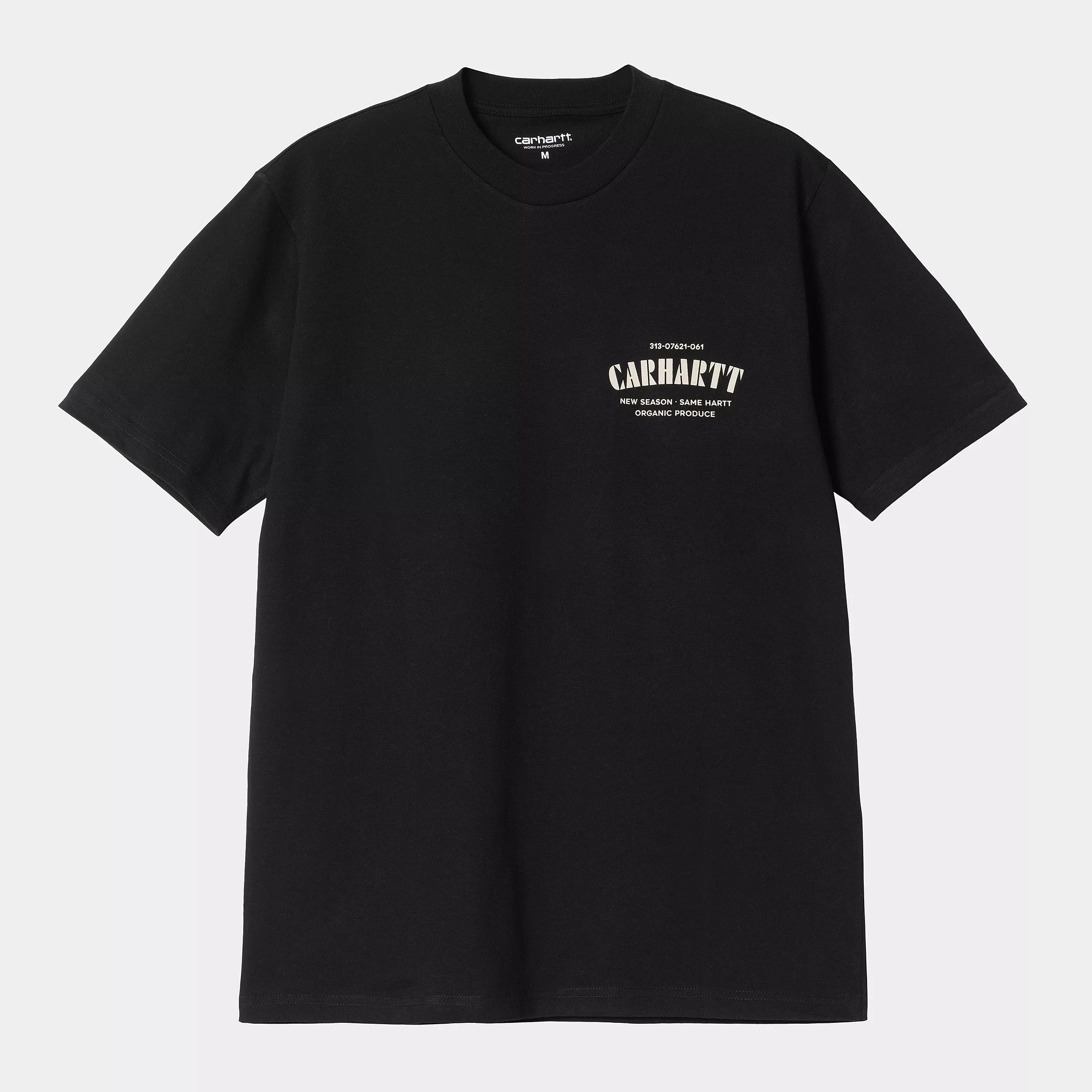 Carhartt WIP S/S Catalogue C Logo T-Shirt Black