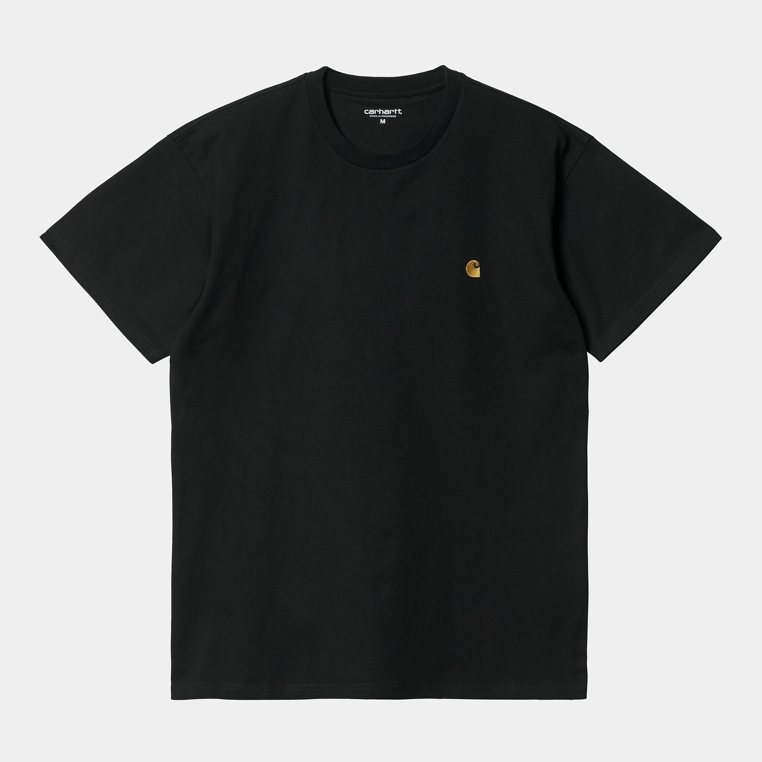 Carhartt WIP S/S Chase T-Shirt in Black/Gold