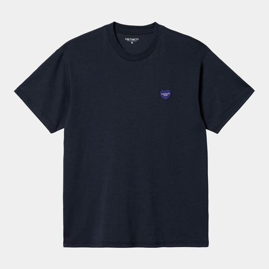 Carhartt WIP S/S Double Heart Backprint T-Shirt Blue