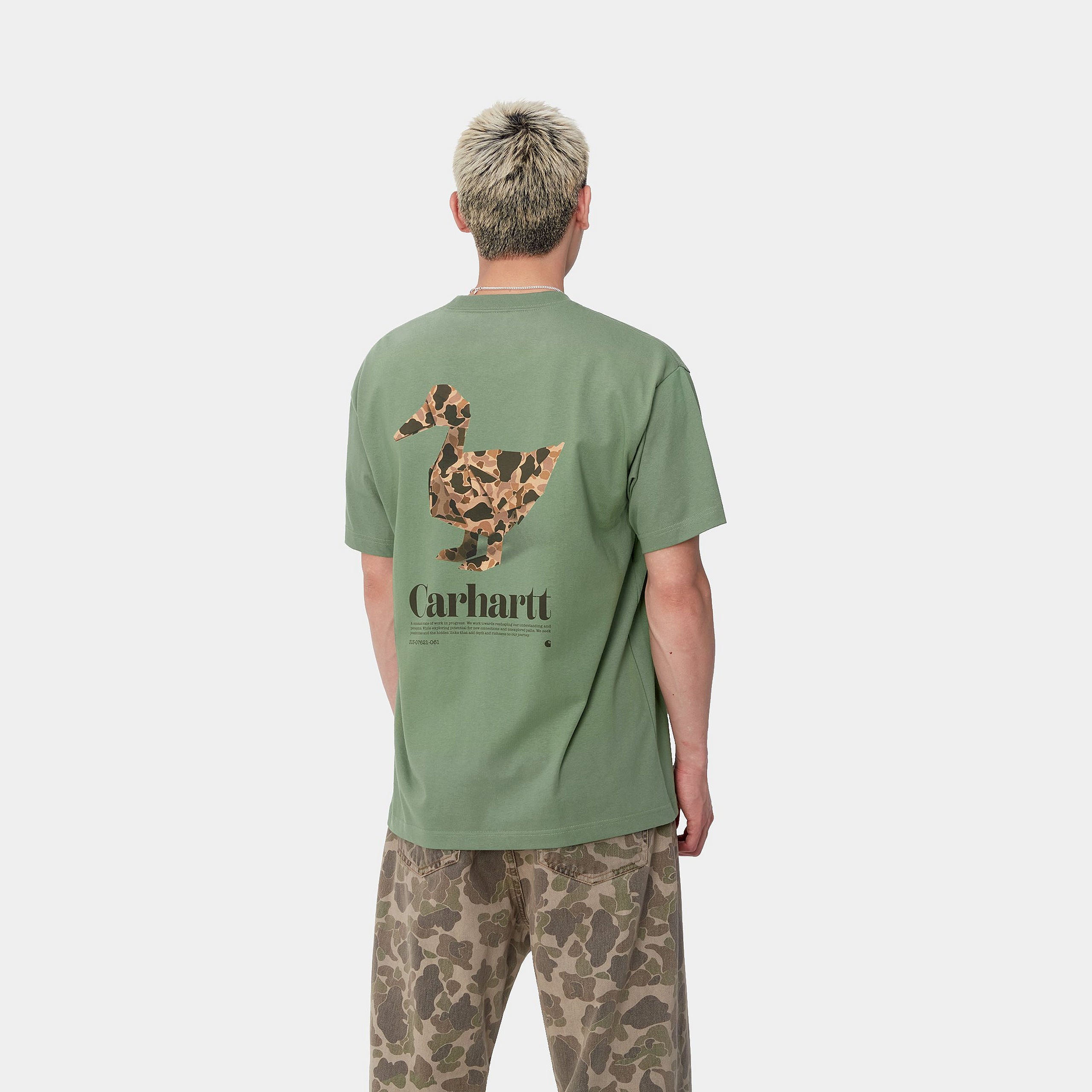 Carhartt WIP S/S Fold Duck T-Shirt Duck Green
