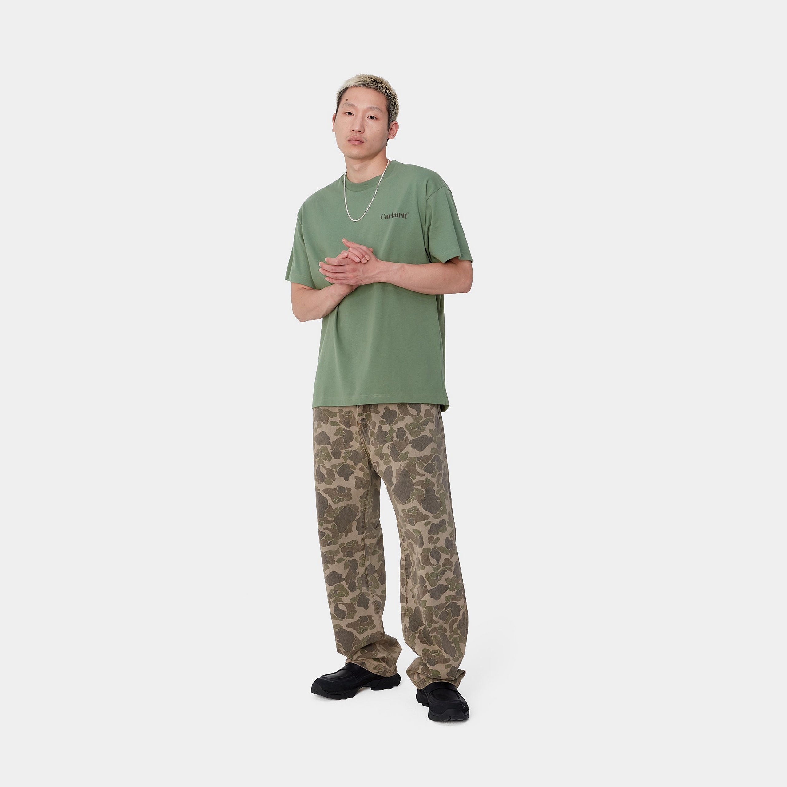 Carhartt WIP S/S Fold Duck T-Shirt Duck Green
