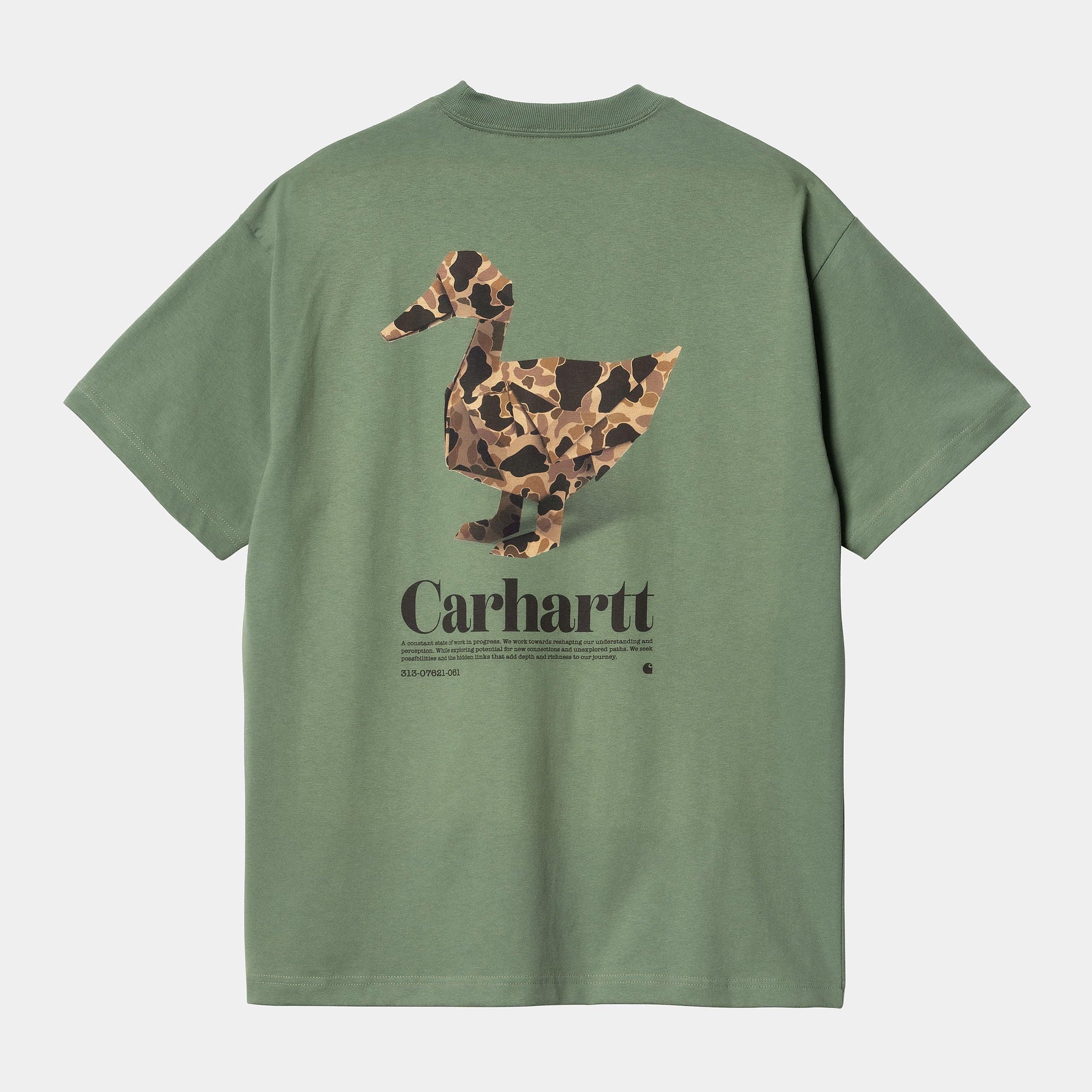 Carhartt WIP S/S Fold Duck T-Shirt Duck Green