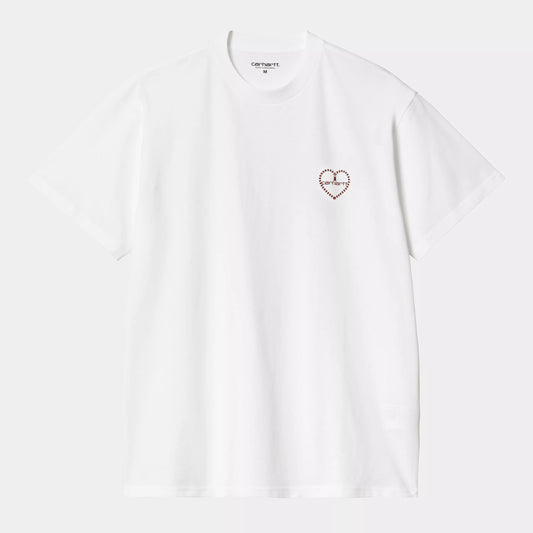 Carhartt WIP S/S Furoshiki T-Shirt White/Red