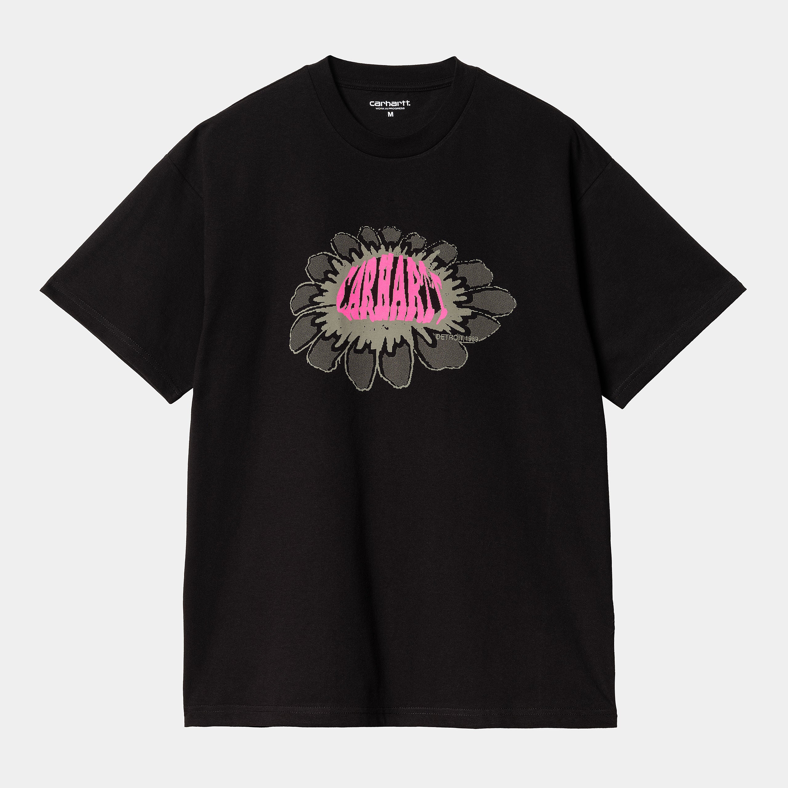 Carhartt WIP S/S Pixel Flower T-Shirt Black