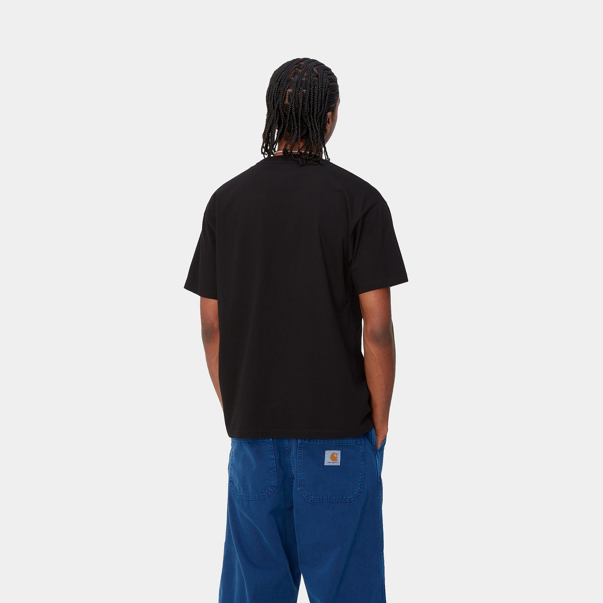 Carhartt WIP S/S Pixel Flower T-Shirt Black