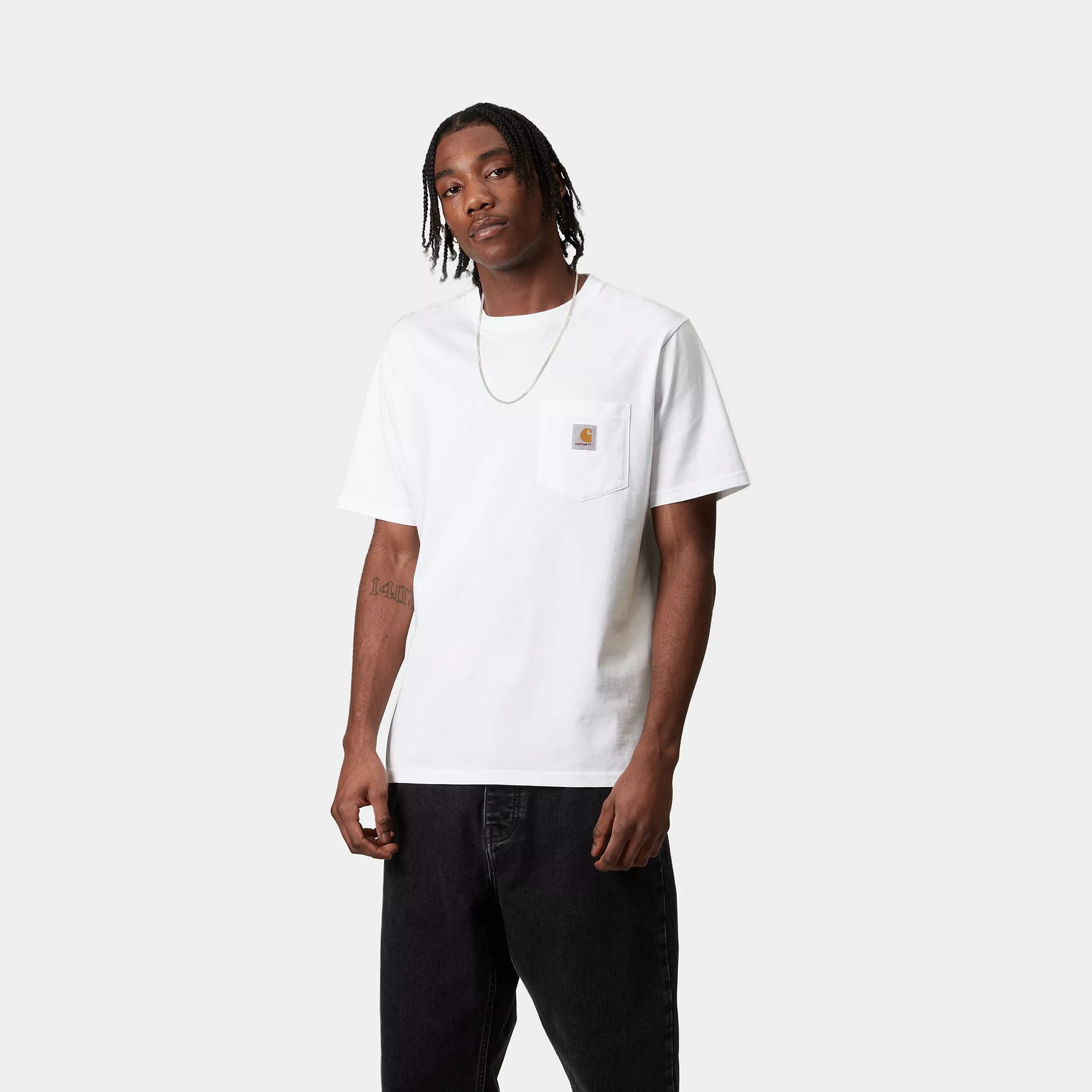 Carhartt WIP S/S Pocket T-Shirt White