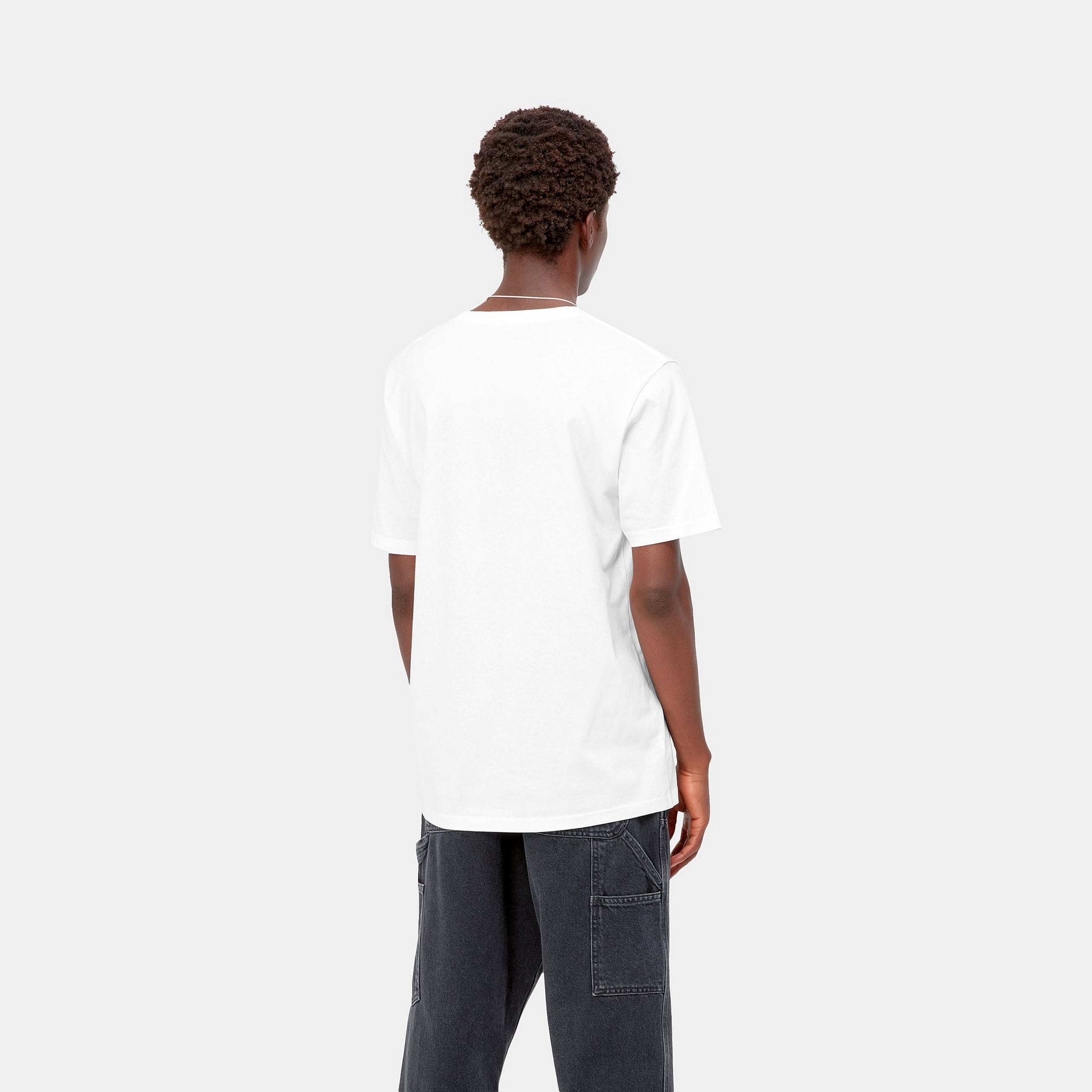 Carhartt WIP S/S Pocket T-shirt in White