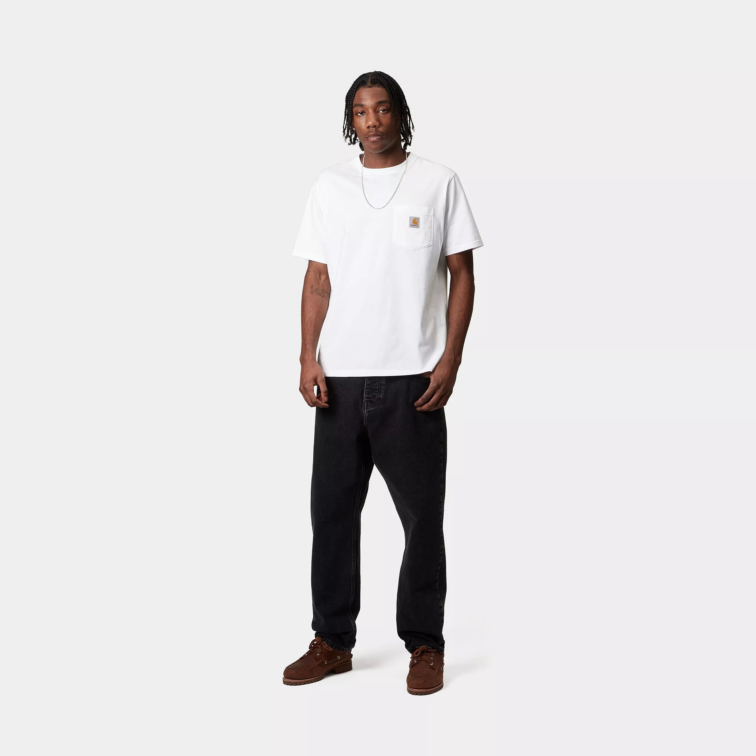 Carhartt WIP S/S Pocket T-Shirt White