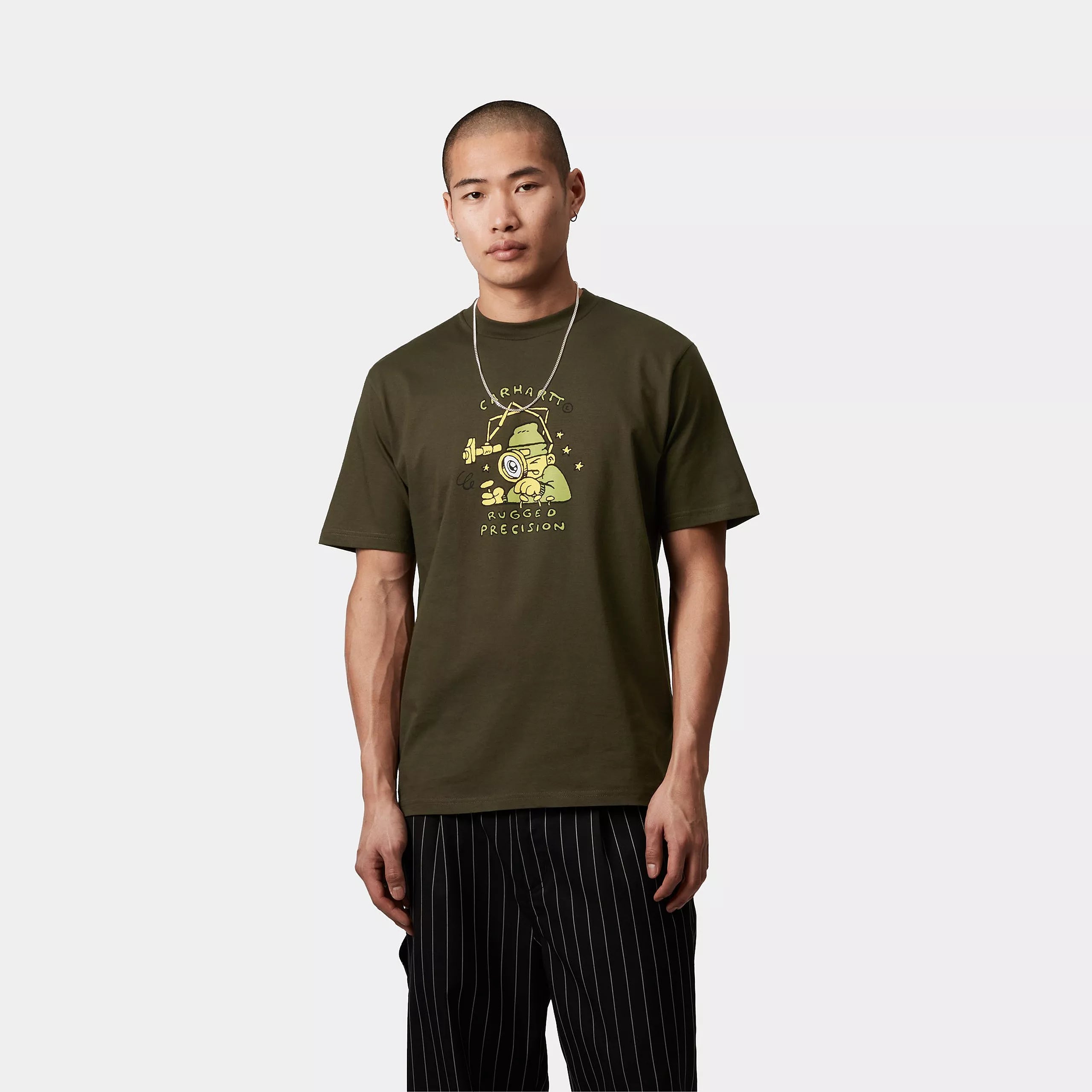 Carhartt WIP S/S Precision Work T-Shirt Turtle Green