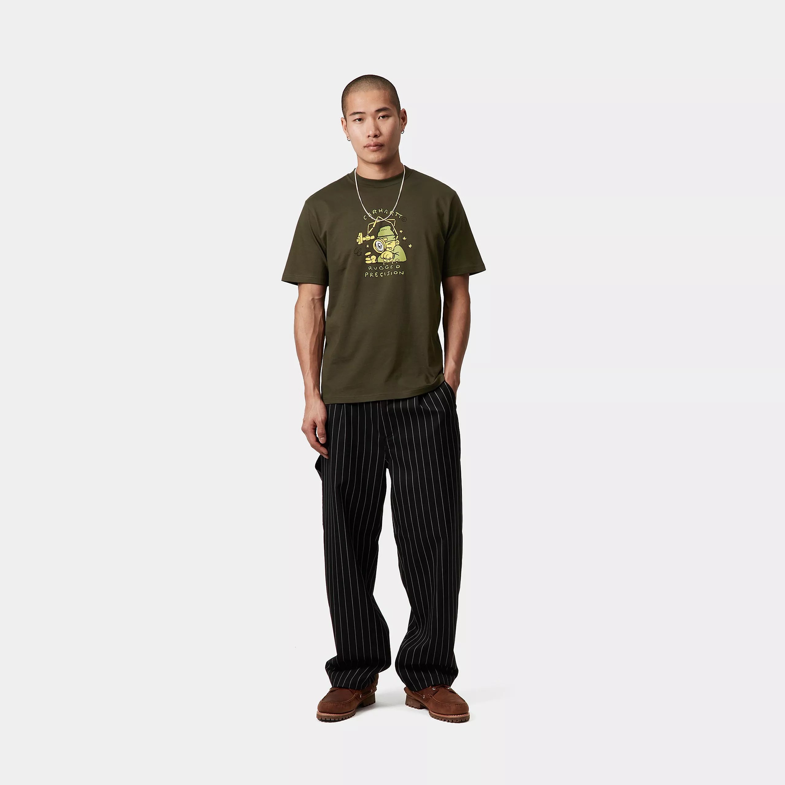 Carhartt WIP S/S Precision Work T-Shirt Turtle Green
