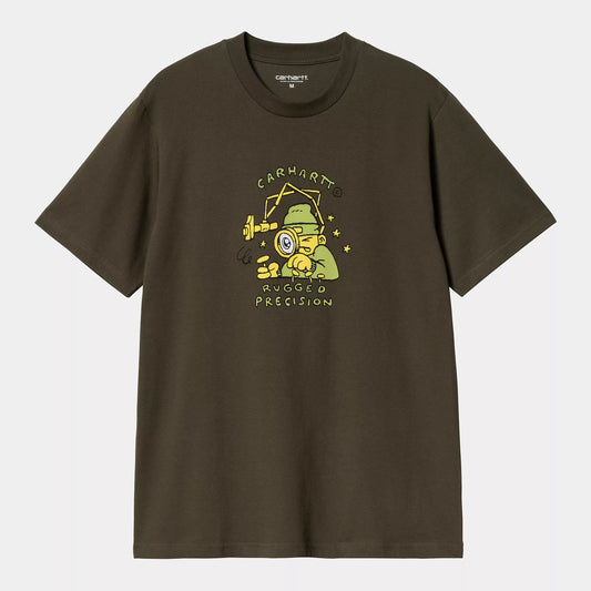 Carhartt WIP S/S Precision Work T-Shirt Turtle Green