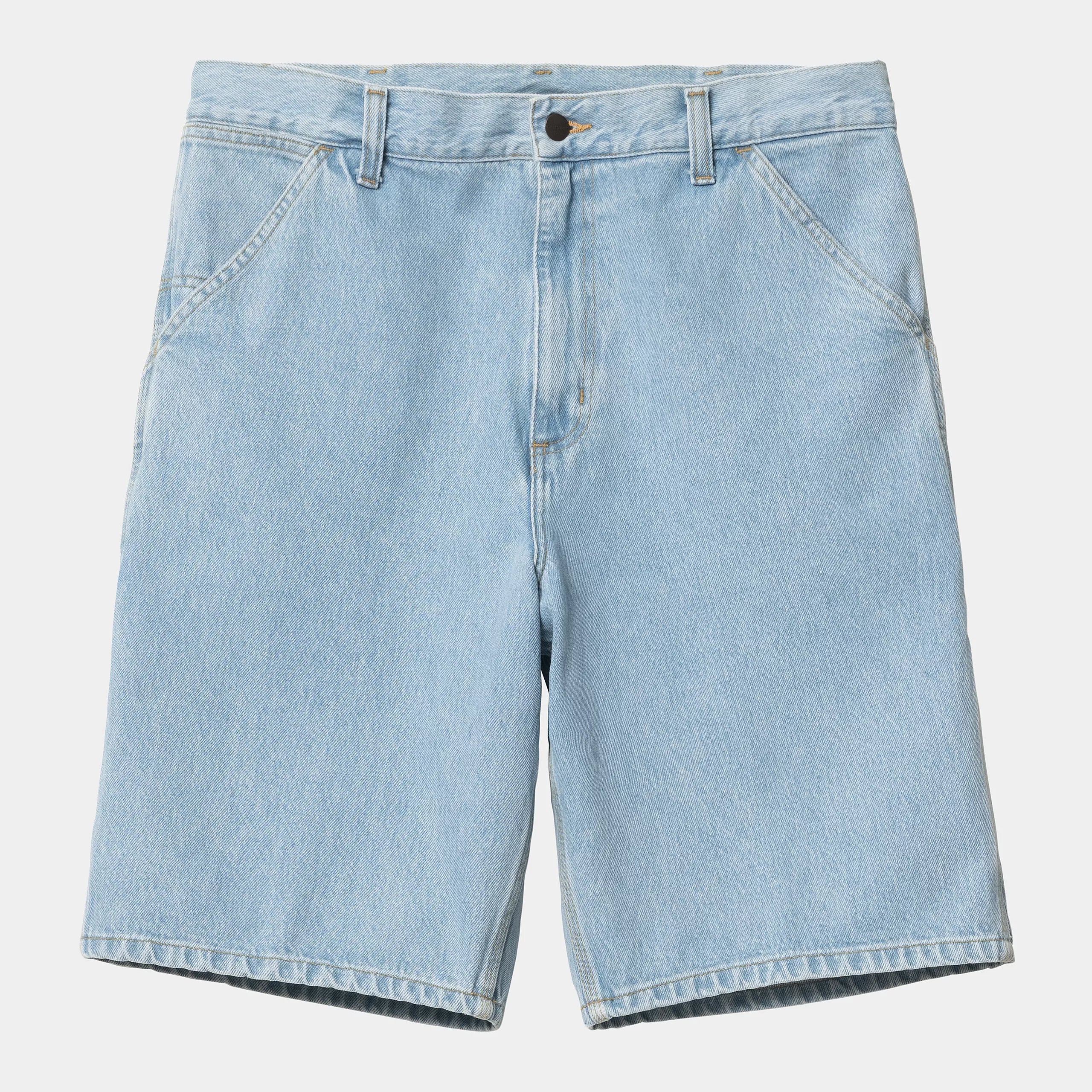 Carhartt WIP Single Knee Short Blue (Heavy Stone Bleached)