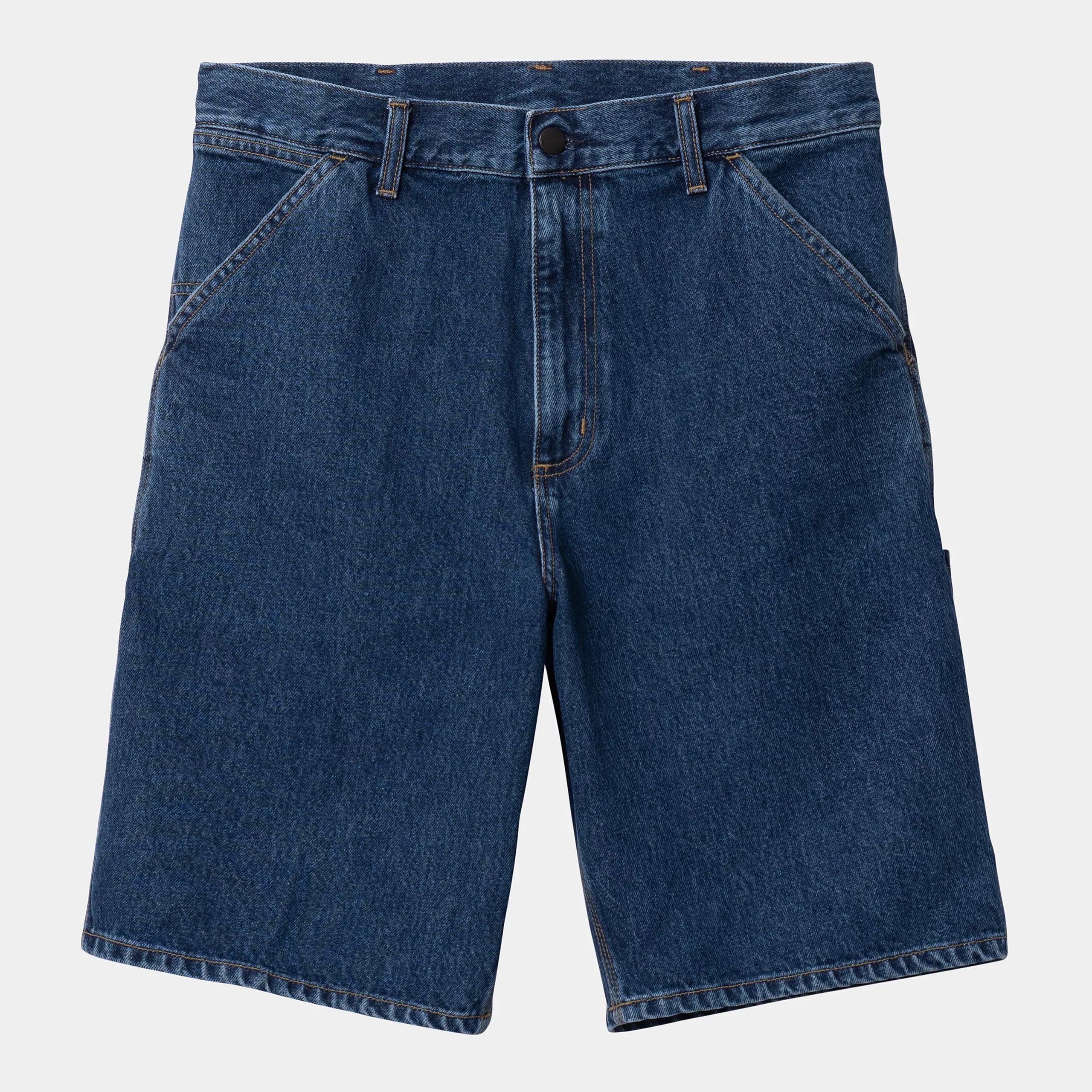 Carhartt WIP Single Knee Short Blue (Stone Washed)
